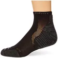 Thorlos Experia unisex-adult Multi-sport Thin Padded Low Cut Sock Running Socks - Black - Medium