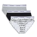 Calvin Klein Girls Modern Cotton Bikini 3PK Sketch Logo 7-8