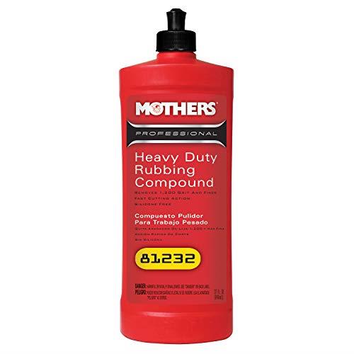 Mothers 81232 Professional Heavy Duty Rubbing Compound- 32 oz., Red
