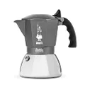 Bialetti - Brikka for Induction, Moka Pot, the Only Stovetop Coffee Maker Capable of Producing a Crema-Rich Espresso, 4 Cups (5.7 Oz), Aluminum and Black
