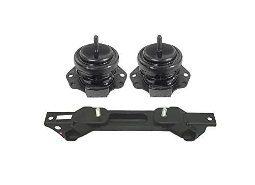 Front & Rear AUTO Engine Mount Set Compatible with Pajero NS, NM, NP,NT 00-10