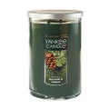 Yankee Candle Balsam & Cedar Scented, Classic 22oz Large Tumbler 2-Wick Candle, Over 75 Hours of Burn Time, Christmas | Holiday Candle