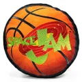 Buckle-Down Squeaker Plush Dog Toy, Space Jam Basketball Logo