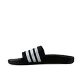 adidas Adilette Comfort Men's Slides, Core Black/Footwear White/core Black, 12 US