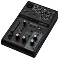 Yamaha 3-Channel Live Streaming Mixer, Black