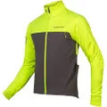 Endura Men's Windchill Windproof Winter Cycling Jacket II, Hi-viz Yellow 20, Medium