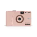 Reto Ultra Wide and Slim 35 mm Film Camera, Pastel Pink