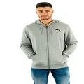 PUMA Essentials Full-Zip Logo Men's Hoodie Gray Medium