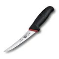 Victorinox Fibrox Curved, Flexible Narrow Blade Boning Knife, Black, 5.6613.12D