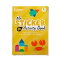 Avery Kids Sticker Activity Book, Ages 6+, Yellow, Over 400 Stickers (620005)