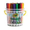 Crayola 32 Classic Ultra-Clean Washable Markers, Deskpack, 8 Colours, Perfect for Students, Classroom, Share, Create and Learn