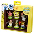 Penn-Plax Officially Licensed Spongebob 6 Piece Mini Aquarium Ornament Set
