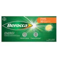 Berocca Energy Multivitamin with B Vitamins: B3, B6, B12, Vitamin C, Zinc, Calcium and Magnesium, to Support Physical Energy and Energy Levels, Orange Flavour, 30 Effervescent Tablets
