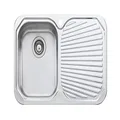 Oliveri Petite Left Hand Single Bowl Sink with Drainer