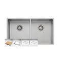 Oliveri Spectra Double Bowl Sink, Stainless