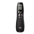 Logitech R800 Laser Presentation Remote with LCD Display for Time Tracking Black