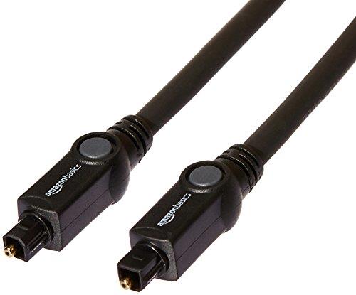 AmazonBasics CL3 Rated (In-Wall Installation) Toslink Cable - 15 Feet