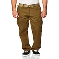 UNIONBAY Men's Survivor Iv Relaxed Fit Cargo Pant-Reg and Big and Tall Sizes, Golden Brown, 38W x 34L