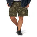 Lee Men's Dungarees New Belted Wyoming Cargo Shorts, Combat Camo, 29 US