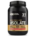 Optimum Nutrition ON Gold Standard 100% Isolate Whey Protein, High Protein Powder with Naturally Occurring BCAAs and Glutamine for Muscle Growth and Support, Strawberry, 31 Servings, 930 g