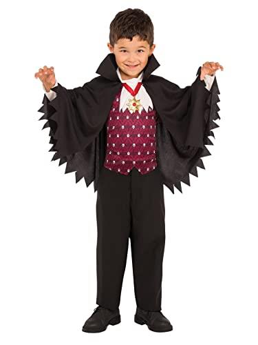 Rubie's Little Vampire Kids Costume, Size 6-8 Years, Multicolor