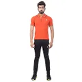 DSC DSC-52 Half Sleeve Polo T-Shirt, Large (Rust)|Cotton/Polyester | Enhanced Breathability | Classic Fit, Breathable Fabric, Stylish Design