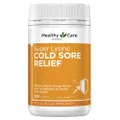 Healthy Care 1000mg Super Lysine Cold Sore Relief - 100 Tablets | Reduce symptoms of cold sores