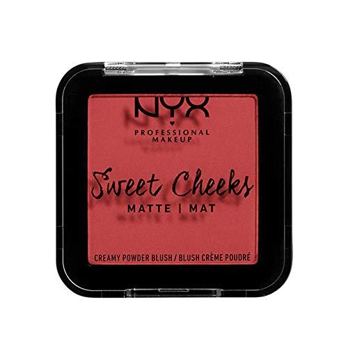 NYX Professional Makeup Sweet Cheeks Creamy Powder Blush Matte - Citrine Rose
