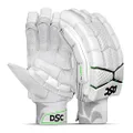 DSC Split Pro Batting Gloves for Mens, Left Hand |Leather Cricket Batting Gloves for Beginner and Intermediate Players | Lightweight with Good Protection
