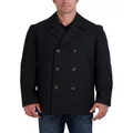 Nautica Men's Classic Double Breasted Peacoat, Charcoal, XX-Large