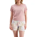 Champion Women's Heritage Slim T-Shirt, Pink Beige CSI, Large
