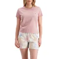 Champion Women's Heritage Slim T-Shirt, Pink Beige CSI, X-Small