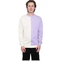 Justin Cassin Ace Jumper Ivory/Lilac, Large