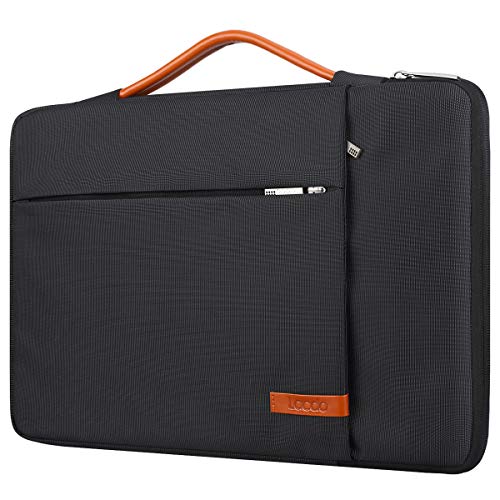 Lacdo 360° Protective Laptop Sleeve Case for 13 inch MacBook Air M5 A3449 (2026), M4 A3240 2025, M3 A3113 A2681 A2337 | 13" MacBook Neo A18 Pro A3404 (2026) | iPad Air/Pro 13 M5 Computer Bag, Black