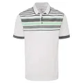 Stuburt Men's Alton Golf T-Shirt Polo Shirt, Storm, Small