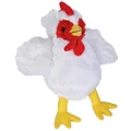 Wild Republic Hug'ems Chicken, Plush, Stuffed Animal, Plush Toy, Gifts for Kids, 7"