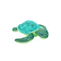 Wild Republic Sea Turtle, Foilkins Junior, Stuffed Animal, 8 inches, Kids, Plush Toy, Fill is Spun Recycled Water Bottles
