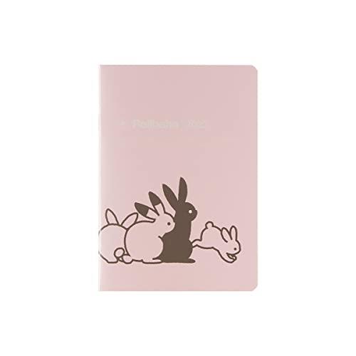 Rollbahn Note Diary Rabbit B6 Light Pink