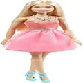 Barbie Glitz Doll Coral Dress #2