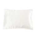 LilySilk 3101-01-30x40 100% Mulberry Silk Travel Pillowcase, 12 x 16, Ivory
