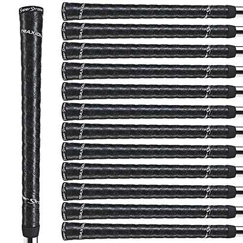 Traxion Wrap Club Grips Bundle (13) Standard - Black