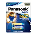 Panasonic 9V Evolta Alkaline Battery, 1-Pack (6LR61EG/1B)