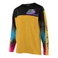 Troy Lee Designs Youth Sprint Jet Fuel Jersey, Golden, Youth X-Large