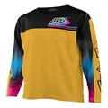 Troy Lee Designs Youth Sprint Jet Fuel Jersey, Golden, Youth X-Small