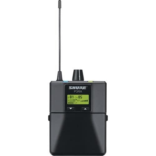 Shure Instrument Condenser Microphone, Black, 584-608 MHz (P3RA=-J10)
