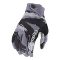 Troy Lee Designs Youth 23 Air Glove, Brushed Camo Black/Grey, Youth Small