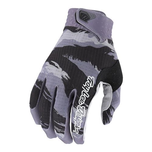Troy Lee Designs Youth 23 Air Glove, Brushed Camo Black/Grey, Youth Large