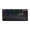 ASUS ROG Strix Scope NX Wireless Deluxe 2.4GHz Mechanical Gaming Keyboard - ROG NX Brown Tactile Switches, Tri-Mode Connectivity, Ergonomic Wrist Rest, PBT Keycaps, Aura Sync RGB Lighting