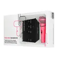 Lucky Voice Karaoke Machine & Microphone for Adults & Kids - 10,000 Songs Free Access - Pink - Portable, Lightweight Karaoke Kit - Connect with Phone, Tablet, Laptop