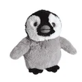 Wild Republic Emperor Penguin Chick Plush, Stuffed Animal, Plush Toy, Gifts for Kids, Hug'ems 7', Grey